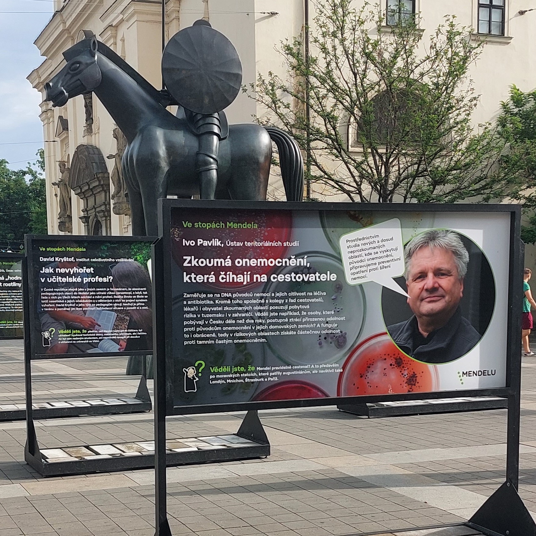 Exhibition In the Footsteps of Mendel